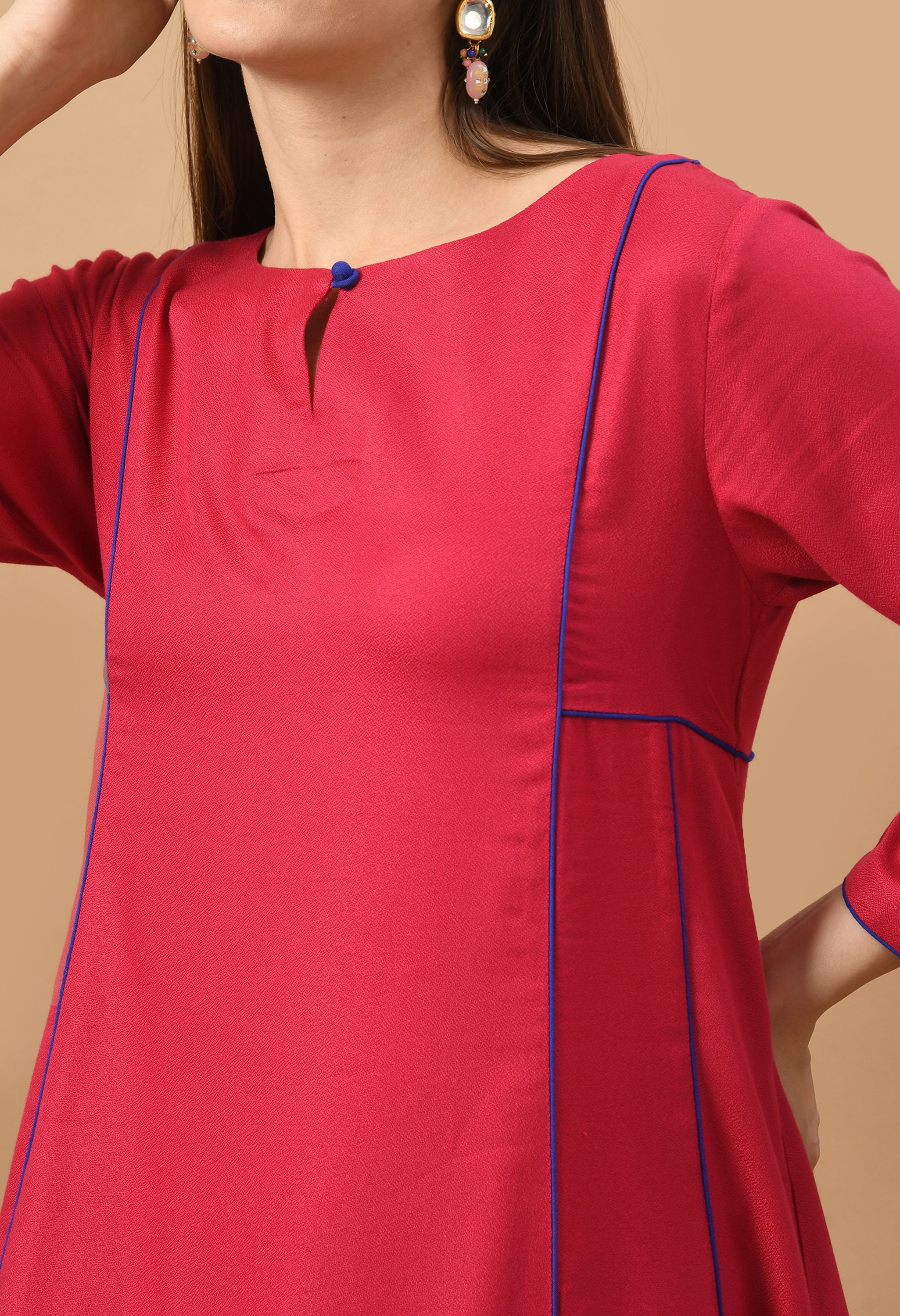 gulabi-rang-pnel-kurta-set